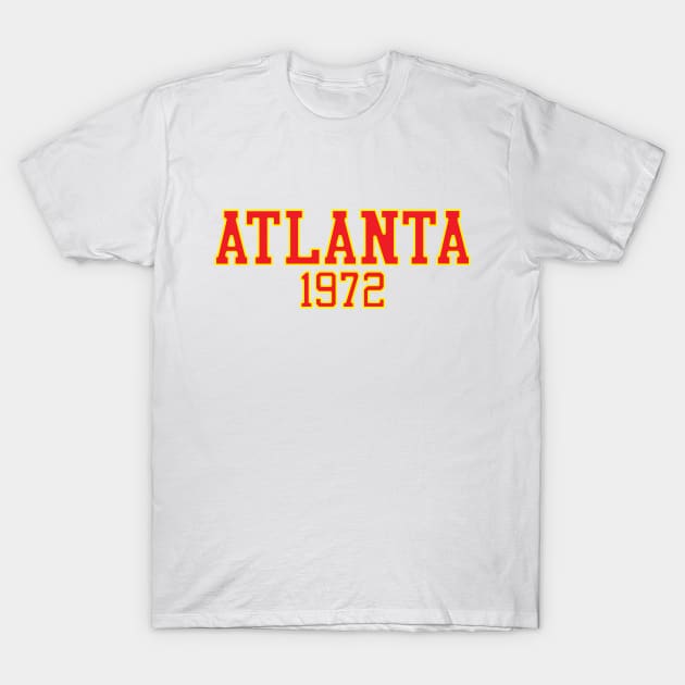 Atlanta 1972 (variant) T-Shirt by GloopTrekker